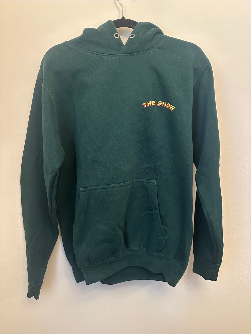 Niall Horan “The Show” Live on Tour 2024 Forest Green Hoodie Kangaroo Pouch Sz M